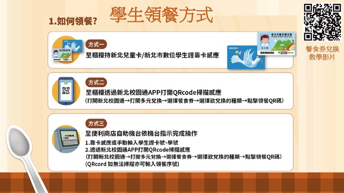 如何領餐