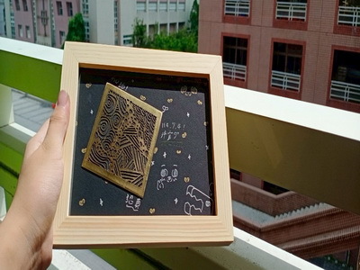 1140704暑假育樂營-金生金飾飾品製作_銅蝕刻小畫+金屬線編織