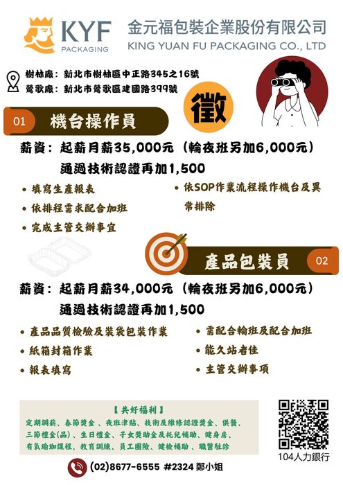金元福包裝企業股份有限公司