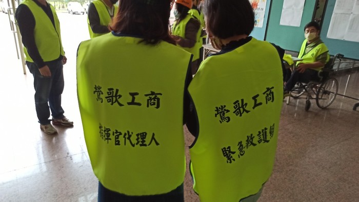 1110328防災演練預演(全校師生)圖片