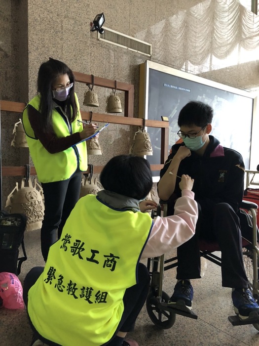 1110328防災演練預演(全校師生)圖片