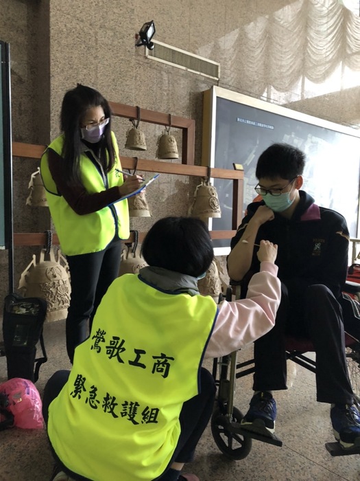 1110328防災演練預演(全校師生)圖片