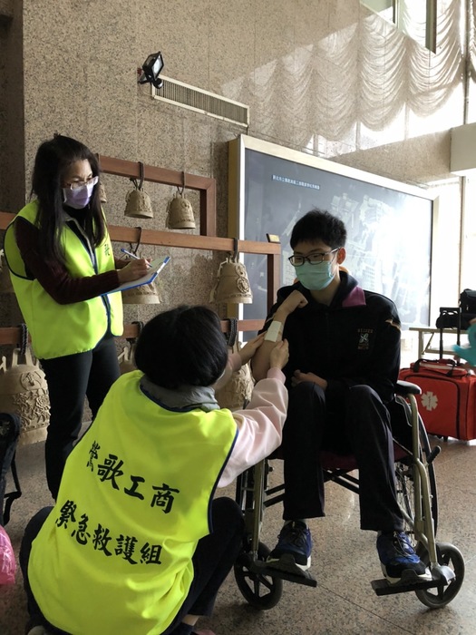 1110328防災演練預演(全校師生)圖片